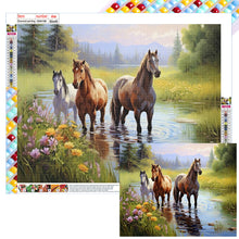 Load image into Gallery viewer, Diamond Painting - Full Square - horse (40*50CM)