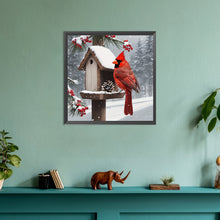 Load image into Gallery viewer, Diamond Painting - Full Round - cardinal (30*30CM)