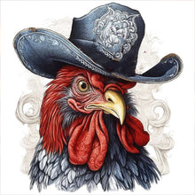Load image into Gallery viewer, Diamond Painting - Full Round - Rooster (30*30CM)