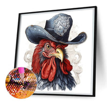 Load image into Gallery viewer, Diamond Painting - Full Round - Rooster (30*30CM)