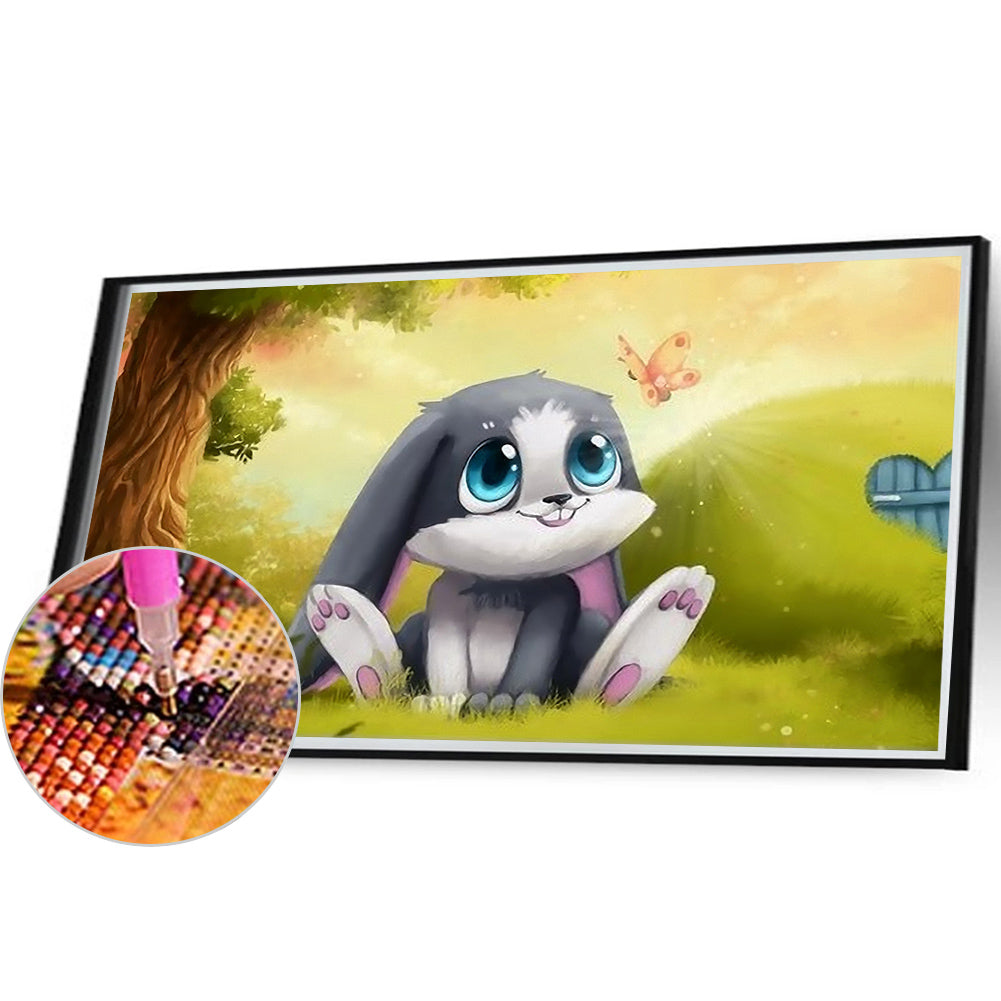 Diamond Painting - Full Round - rabbit (50*30CM)