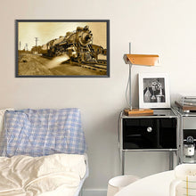Load image into Gallery viewer, Diamond Painting - Full Round - train locomotive (50*30CM)