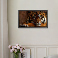 Load image into Gallery viewer, Diamond Painting - Full Round - tiger (50*30CM)