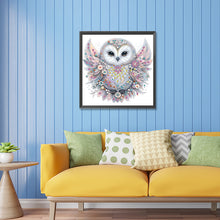 Load image into Gallery viewer, Diamond Painting - Partial Special Shaped - bald owl (30*30CM)