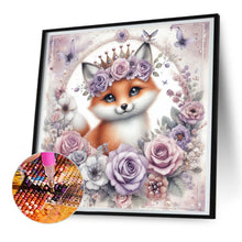 Load image into Gallery viewer, Diamond Painting - Full Round - rose fox (30*30CM)