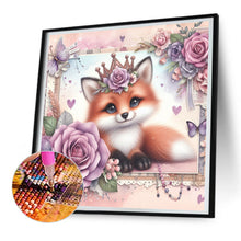 Load image into Gallery viewer, Diamond Painting - Full Round - rose fox (30*30CM)