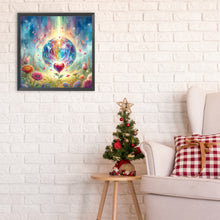 Load image into Gallery viewer, Diamond Painting - Full Round - Flowers and love (30*30CM)