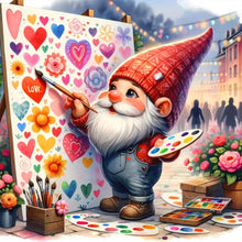 Load image into Gallery viewer, Diamond Painting - Full Round - Painted Gnome (30*30CM)