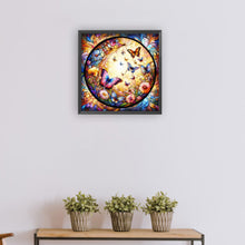 Load image into Gallery viewer, Diamond Painting - Full Round - Glass Art Butterfly Bush (30*30CM)