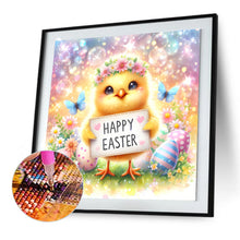 Load image into Gallery viewer, Diamond Painting - Full Round - easter chick (30*30CM)
