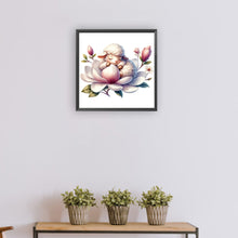 Load image into Gallery viewer, Diamond Painting - Full Round - Sheep and magnolias (30*30CM)