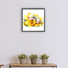Load image into Gallery viewer, Diamond Painting - Full Round - Sheep and daffodils (30*30CM)