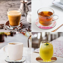 Load image into Gallery viewer, 8 Pcs Diamond Art Coasters Diamond Art Painting Coasters Kit with Holder (Cross)