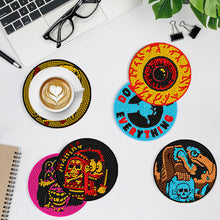 Load image into Gallery viewer, 8Pcs Diamond Art Painting Coasters Craft Kit with Holder for Gift (Abstract Art)