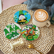 Load image into Gallery viewer, 6Pcs Diamond Art Painting Coasters Craft Kit with Holder for Gift (Easter Egg)
