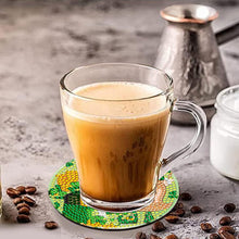 Load image into Gallery viewer, 6Pcs Diamond Art Painting Coasters Craft Kit with Holder for Gift (Easter Egg)