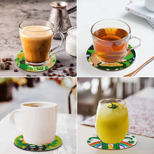 Load image into Gallery viewer, 6Pcs Diamond Art Painting Coasters Craft Kit with Holder for Gift (Easter Egg)