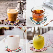 Load image into Gallery viewer, 8Pcs Diamond Art Painting Coasters Craft Kit with Holder for Gift (Abstract Art)