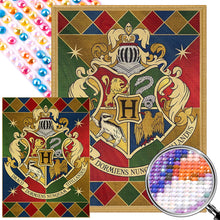 Load image into Gallery viewer, AB Diamond Painting - Full Round - Magic Academy Badge (40*55CM)