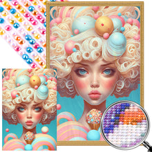 Load image into Gallery viewer, AB Diamond Painting - Full Round - candy girl (40*60CM)