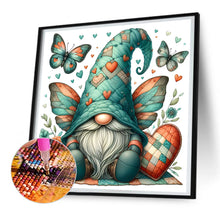 Load image into Gallery viewer, Diamond Painting - Full Round - butterfly gnome (30*30CM)