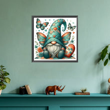 Load image into Gallery viewer, Diamond Painting - Full Round - butterfly gnome (30*30CM)