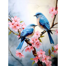 Load image into Gallery viewer, Diamond Painting - Full Round - bluebird (30*40CM)