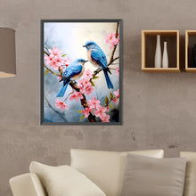 Load image into Gallery viewer, Diamond Painting - Full Round - bluebird (30*40CM)