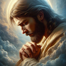 Load image into Gallery viewer, Diamond Painting - Full Round - Earth and Jesus (30*30CM)