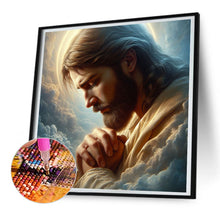 Load image into Gallery viewer, Diamond Painting - Full Round - Earth and Jesus (30*30CM)