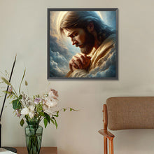 Load image into Gallery viewer, Diamond Painting - Full Round - Earth and Jesus (30*30CM)