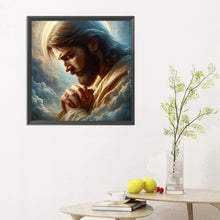 Load image into Gallery viewer, Diamond Painting - Full Round - Earth and Jesus (30*30CM)