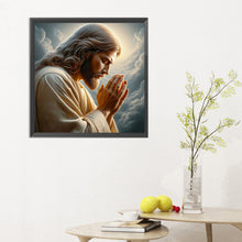 Load image into Gallery viewer, Diamond Painting - Full Round - Earth and Jesus (30*30CM)