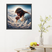 Load image into Gallery viewer, Diamond Painting - Full Round - Earth and Jesus (30*30CM)
