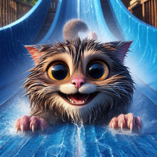Load image into Gallery viewer, Diamond Painting - Full Round - surf animal (30*30CM)