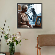 Load image into Gallery viewer, Diamond Painting - Full Round - Miss the puppy (30*30CM)