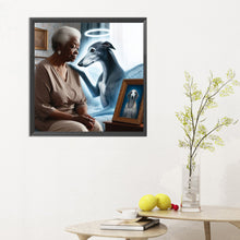 Load image into Gallery viewer, Diamond Painting - Full Round - Miss the puppy (30*30CM)