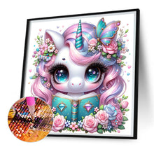 Load image into Gallery viewer, Diamond Painting - Full Square - Reading Unicorn (30*30CM)