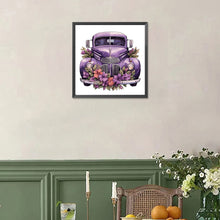 Load image into Gallery viewer, Diamond Painting - Full Square - purple truck (30*30CM)