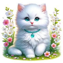 Load image into Gallery viewer, Diamond Painting - Full Square - cute kitten (30*30CM)