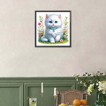 Load image into Gallery viewer, Diamond Painting - Full Square - cute kitten (30*30CM)
