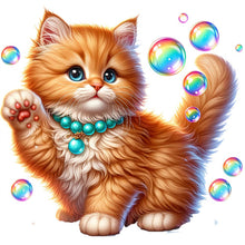Load image into Gallery viewer, Diamond Painting - Full Square - cute kitten (30*30CM)
