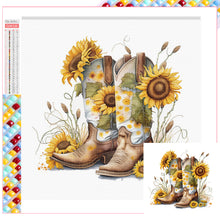 Load image into Gallery viewer, Diamond Painting - Full Square - boots (30*30CM)