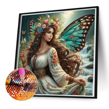 Load image into Gallery viewer, Diamond Painting - Full Round - girl (50*50CM)