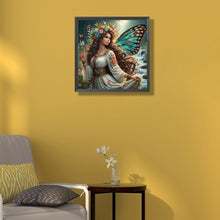 Load image into Gallery viewer, Diamond Painting - Full Round - girl (50*50CM)