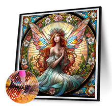 Load image into Gallery viewer, Diamond Painting - Full Round - glass art fairy (30*30CM)