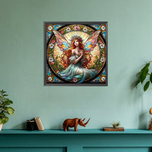 Load image into Gallery viewer, Diamond Painting - Full Round - glass art fairy (30*30CM)