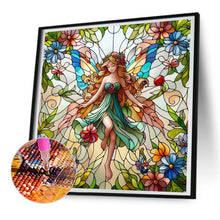 Load image into Gallery viewer, Diamond Painting - Full Round - glass art fairy (30*30CM)