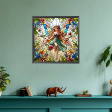 Load image into Gallery viewer, Diamond Painting - Full Round - glass art fairy (30*30CM)
