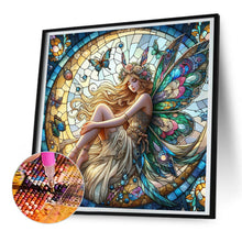 Load image into Gallery viewer, Diamond Painting - Full Round - glass art fairy (30*30CM)